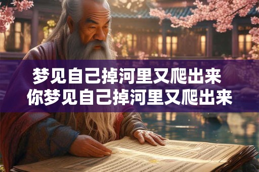 梦见自己掉河里又爬出来 你梦见自己掉河里又爬出来了吗 梦见自己掉河里又爬出来 你梦见自己掉河里又爬出来了吗