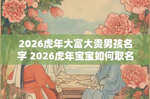 2026虎年大富大贵男孩名字 2026虎年宝宝如何取名 2026虎年大富大贵男孩名字 2026虎年宝宝如何取名