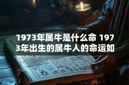 1973年属牛是什么命 1973年出生的属牛人的命运如何