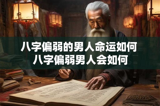 八字偏弱的男人命运如何 八字偏弱男人会如何 八字偏弱的男人命运如何 八字偏弱男人会如何