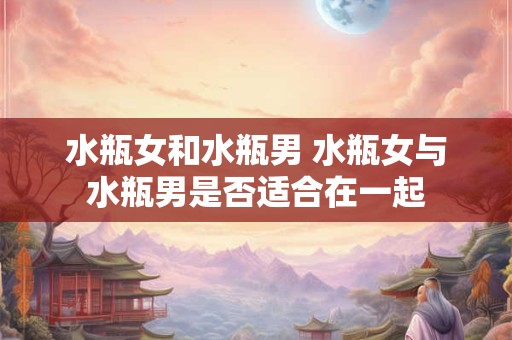 水瓶女和水瓶男 水瓶女与水瓶男是否适合在一起 水瓶女和水瓶男 水瓶女与水瓶男是否适合在一起