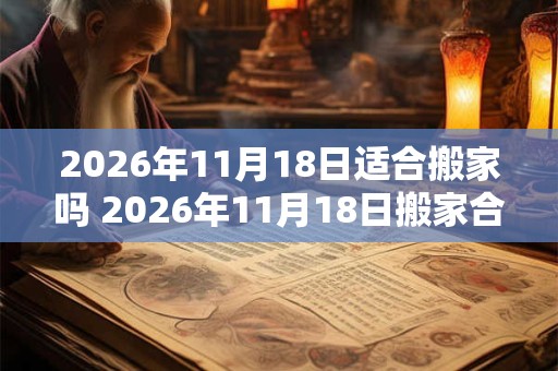 2026年11月18日适合搬家吗 2026年11月18日搬家合适吗 2026年11月18日适合搬家吗 2026年11月18日搬家合适吗