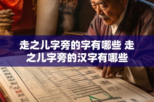 走之儿字旁的字有哪些 走之儿字旁的汉字有哪些 走之儿字旁的字有哪些 走之儿字旁的汉字有哪些