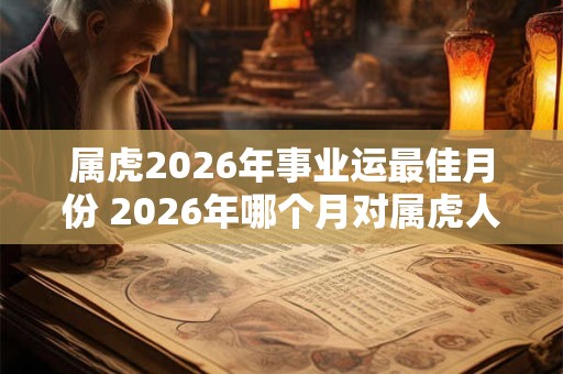属虎2026年事业运最佳月份 2026年哪个月对属虎人事业运最佳
