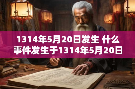 1314年5月20日发生 什么事件发生于1314年5月20日 1314年5月20日发生 什么事件发生于1314年5月20日