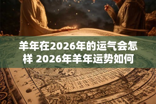 羊年在2026年的运气会怎样 2026年羊年运势如何