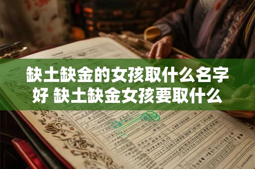 缺土缺金的女孩取什么名字好 缺土缺金女孩要取什么名字