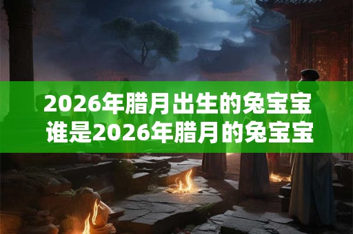 2026年腊月出生的兔宝宝 谁是2026年腊月的兔宝宝 2026年腊月出生的兔宝宝 谁是2026年腊月的兔宝宝
