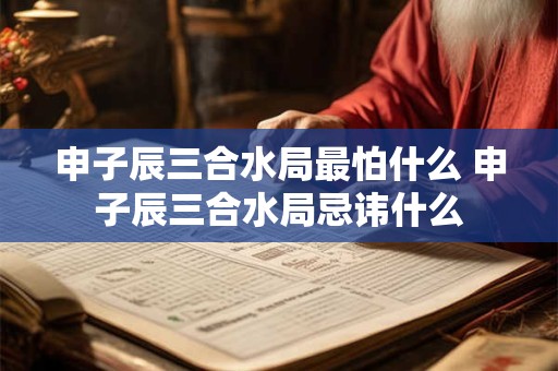 申子辰三合水局最怕什么 申子辰三合水局忌讳什么 申子辰三合水局最怕什么 申子辰三合水局忌讳什么