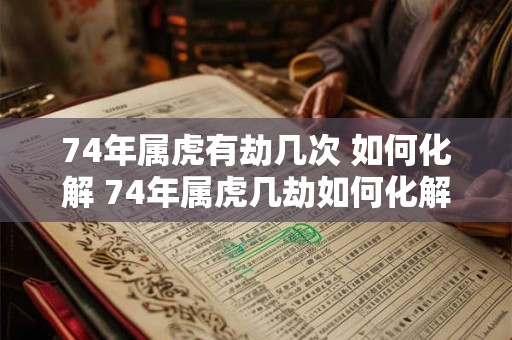 74年属虎有劫几次 如何化解 74年属虎几劫如何化解