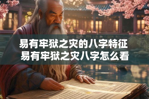 易有牢狱之灾的八字特征 易有牢狱之灾八字怎么看