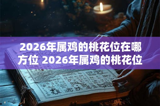 2026年属鸡的桃花位在哪方位 2026年属鸡的桃花位在何方