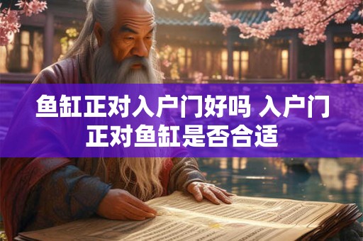 鱼缸正对入户门好吗 入户门正对鱼缸是否合适