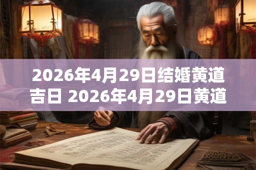 2026年4月29日结婚黄道吉日 2026年4月29日黄道吉日结婚 2026年4月29日结婚黄道吉日 2026年4月29日黄道吉日结婚