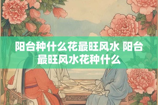 阳台种什么花最旺风水 阳台最旺风水花种什么 阳台种什么花最旺风水 阳台最旺风水花种什么