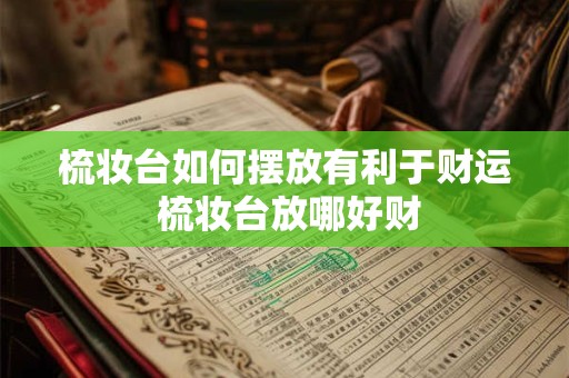 梳妆台如何摆放有利于财运 梳妆台放哪好财
