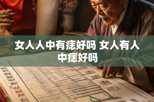 女人人中有痣好吗 女人有人中痣好吗