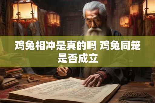 鸡兔相冲是真的吗 鸡兔同笼是否成立