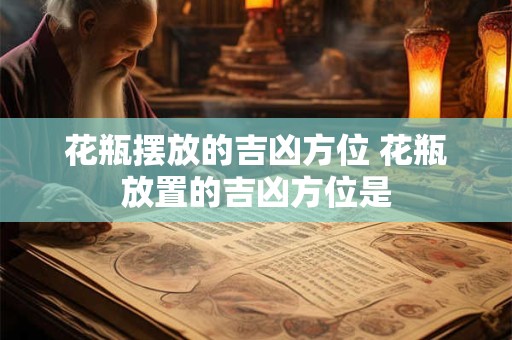 花瓶摆放的吉凶方位 花瓶放置的吉凶方位是 花瓶摆放的吉凶方位 花瓶放置的吉凶方位是