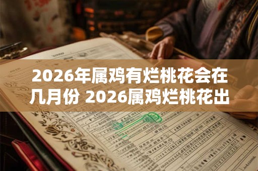 2026年属鸡有烂桃花会在几月份 2026属鸡烂桃花出现时间