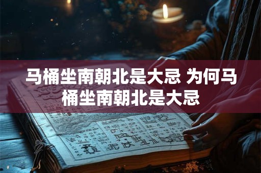 马桶坐南朝北是大忌 为何马桶坐南朝北是大忌