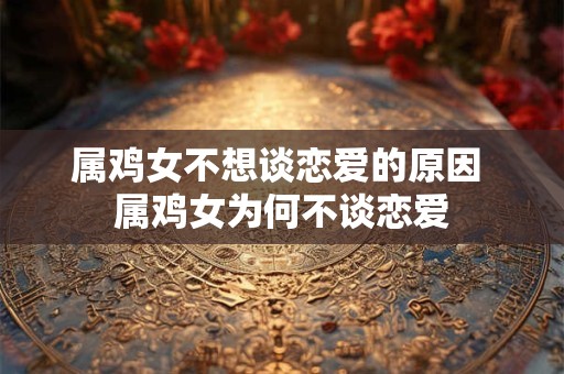 属鸡女不想谈恋爱的原因 属鸡女为何不谈恋爱 属鸡女不想谈恋爱的原因 属鸡女为何不谈恋爱