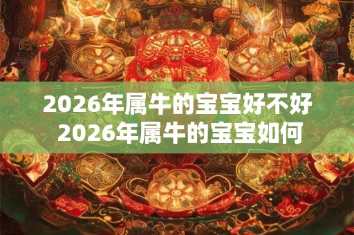 2026年属牛的宝宝好不好 2026年属牛的宝宝如何