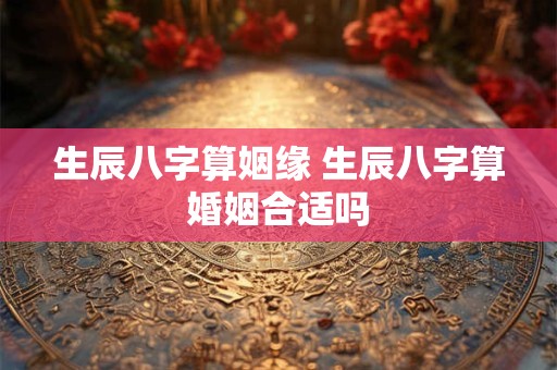 生辰八字算姻缘 生辰八字算婚姻合适吗 生辰八字算姻缘 生辰八字算婚姻合适吗