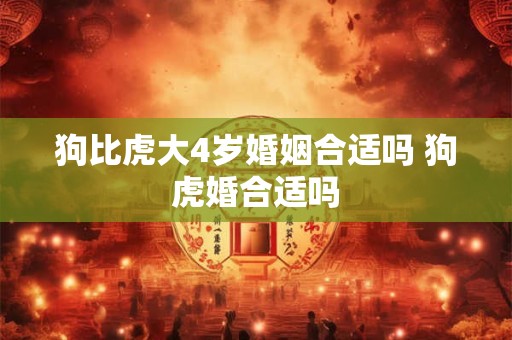 狗比虎大4岁婚姻合适吗 狗虎婚合适吗