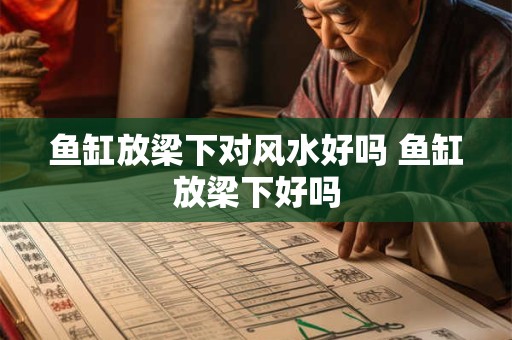 鱼缸放梁下对风水好吗 鱼缸放梁下好吗 鱼缸放梁下对风水好吗 鱼缸放梁下好吗