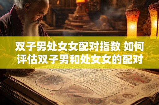 双子男处女女配对指数 如何评估双子男和处女女的配对指数 双子男处女女配对指数 如何评估双子男和处女女的配对指数