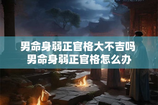 男命身弱正官格大不吉吗 男命身弱正官格怎么办