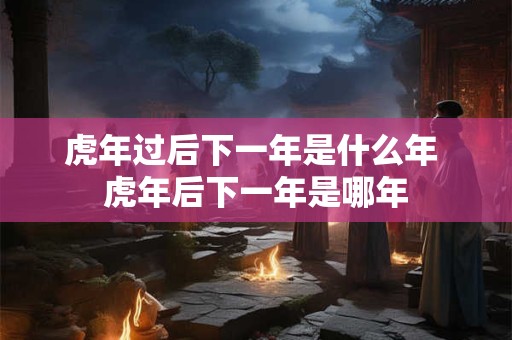 虎年过后下一年是什么年 虎年后下一年是哪年