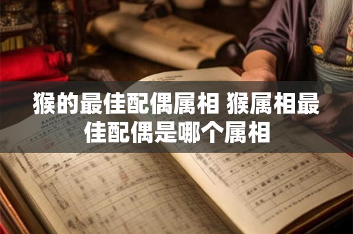 猴的最佳配偶属相 猴属相最佳配偶是哪个属相 猴的最佳配偶属相 猴属相最佳配偶是哪个属相