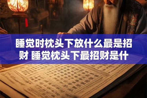 睡觉时枕头下放什么最是招财 睡觉枕头下最招财是什么