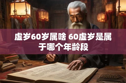 虚岁60岁属啥 60虚岁是属于哪个年龄段