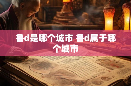 鲁d是哪个城市 鲁d属于哪个城市