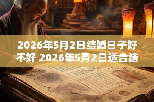 2026年5月2日结婚日子好不好 2026年5月2日适合结婚吗