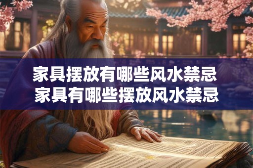 家具摆放有哪些风水禁忌 家具有哪些摆放风水禁忌