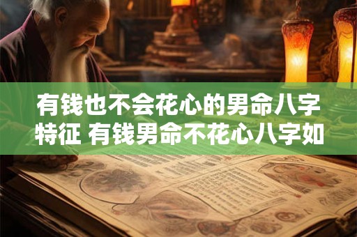 有钱也不会花心的男命八字特征 有钱男命不花心八字如何