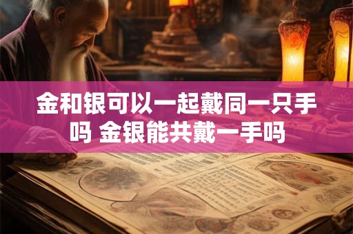 金和银可以一起戴同一只手吗 金银能共戴一手吗