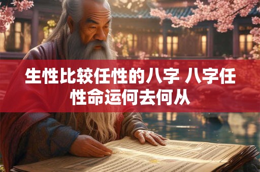 生性比较任性的八字 八字任性命运何去何从