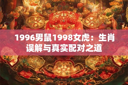 1996男鼠1998女虎:生肖误解与真实配对之道 1996男鼠1998女虎:生肖误解与真实配对之道