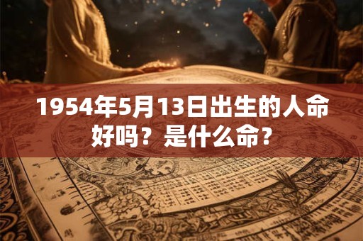 1954年5月13日出生的人命好吗？是什么命？