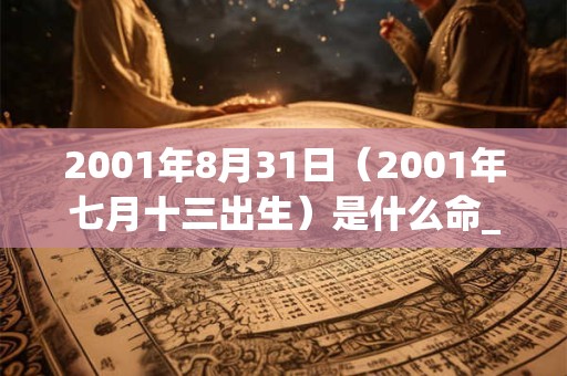 2001年8月31日（2001年七月十三出生）是什么命_命运如何