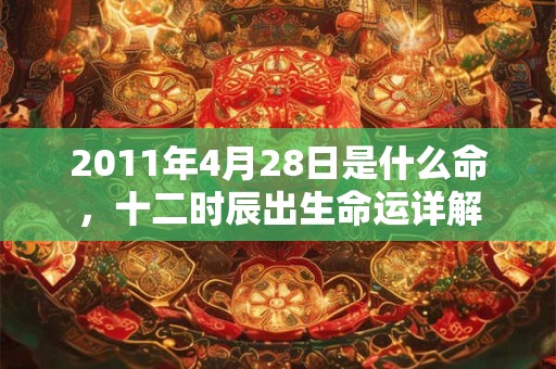 2011年4月28日是什么命,十二时辰出生命运详解 2011年4月28日是什么命,十二时辰出生命运详解