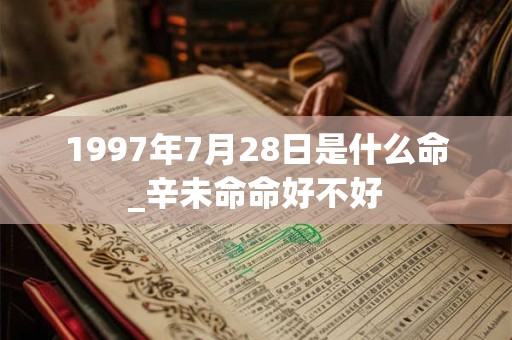 1997年7月28日是什么命_辛未命命好不好 1997年7月28日是什么命_辛未命命好不好