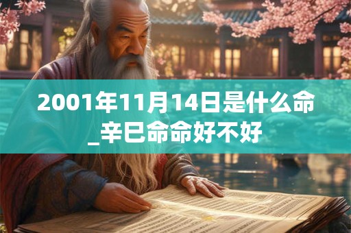 2001年11月14日是什么命_辛巳命命好不好