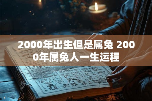 2000年出生但是属兔 2000年属兔人一生运程 2000年出生但是属兔 2000年属兔人一生运程