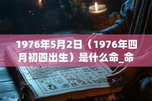 1976年5月2日(1976年四月初四出生)是什么命_命运如何 1976年5月2日(1976年四月初四出生)是什么命_命运如何